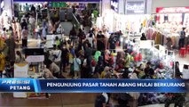 Pengunjung Pasar Tanah Abang Berkurang