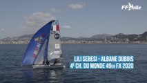 Fédération Française de Voile 2021 - Lili Sebesi et Albane Dubois sélectionnées pour les Jeux Olympiques de Tokyo 2021
