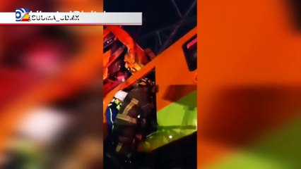 Al menos 20 muertos en un desplome en el Metro de Ciudad de México