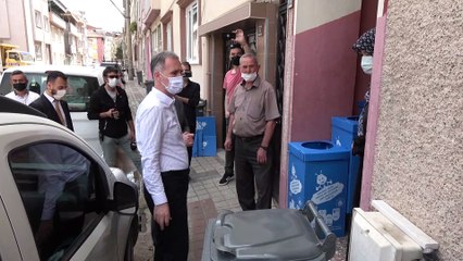 10 mahallede bireysel konteyner dağıtımı tamamlandı
