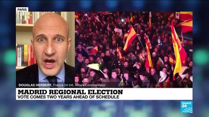 Madrid regional election centers on virus response, rise of far right