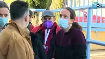 Iglesias pide el voto obrero desde Galapagar y reconoce que el 4M «son más que unas regionales»