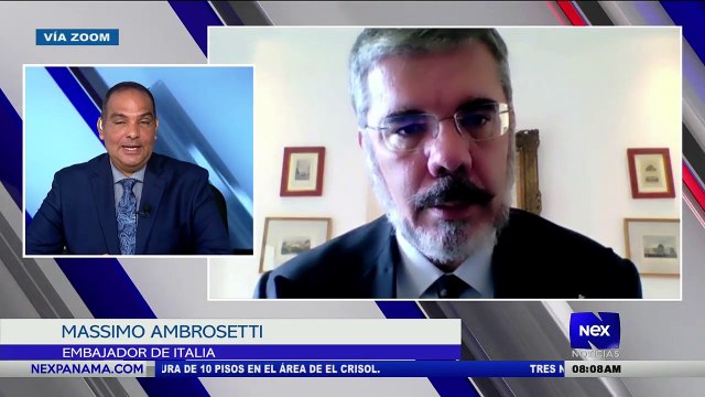 Entrevista a Massimo Ambrosetti, embajador de Italia en Panamá - Nex Noticias
