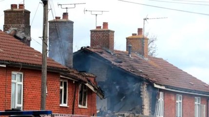 - İngiltere'de korkutan patlama