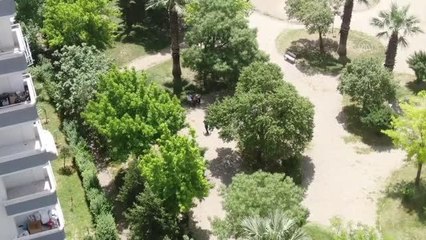 KAHRAMANMARAŞ - Drone destekli "tam kapanma" denetimi