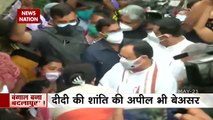 बंगाल में हमला पीड़ितों से मिलने पहुंचे BJP अध्यक्ष जेपी नड्डा