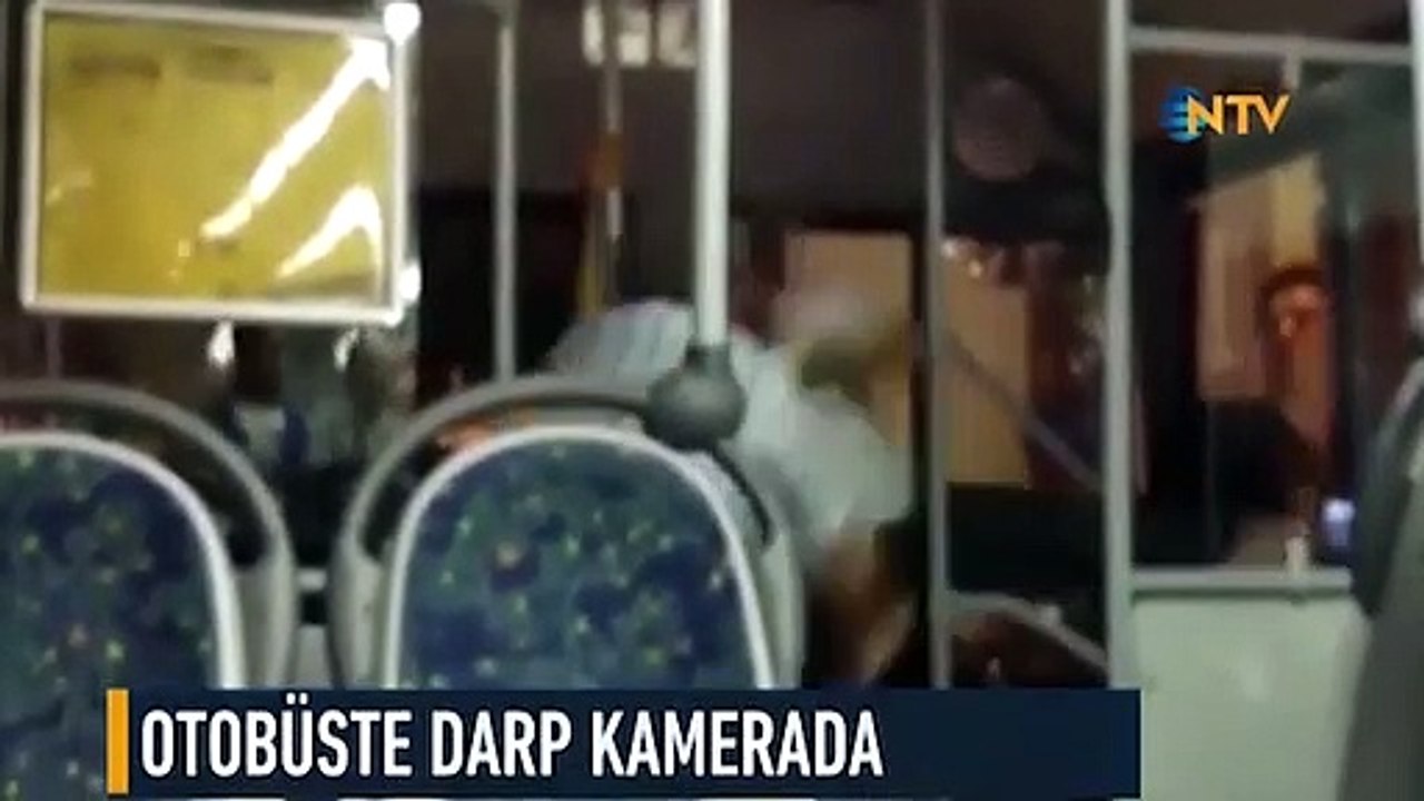 Otobüs şoförüne feci dayak!