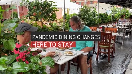 Pandemic Dining Changes Here to Stay