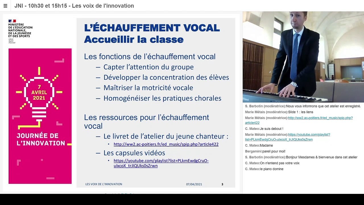 « Les voix de l'innovation »