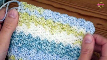 Wattle Stitch - Easy Crochet (One Row Repeat!) • Blossom Crochet Tutorial