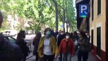 Largas colas para votar en Madrid