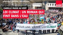 Loi climat : un roman qui finit dans l'eau - Camille Passe au Vert