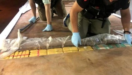 TEM'deki aracın tabanından 139 kilo 350 gram eroin çıktı