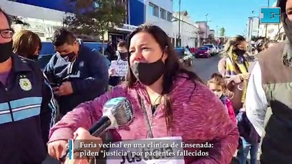 Furia vecinal en una clínica de Ensenada