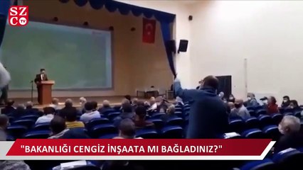 İkizdereliler bilgilendirme toplantısı terk etti. "Bakanlığı Cengiz inşaata mı bağladınız?"