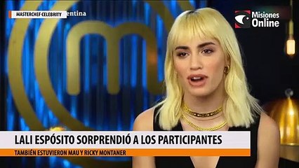 Lali Espósito sorprendió a los participantes