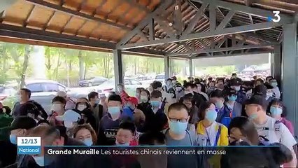 Chine : les touristes affluent sur la Grande Muraille