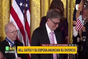 Bill Gates y Melinda anuncian su divorcio tras 27 años de matrimonio