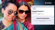 Kangana Ranaut’s Twitter account PERMANENTLY suspended _ Actress RESPONDS