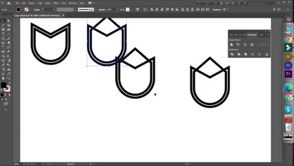 Minimalistic Logo Make in Illastrator