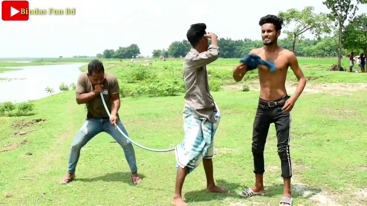 Must Watch Funny _joy__joy_Comedy Video 2021 try to not lough by __ Bindas fun bd __ ( 720 X 1280 )