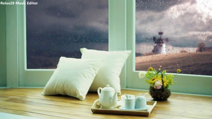 Rain On Window with To Many Thunder SoundsㅣHeavy Rain for Sleep, Study and Relaxation