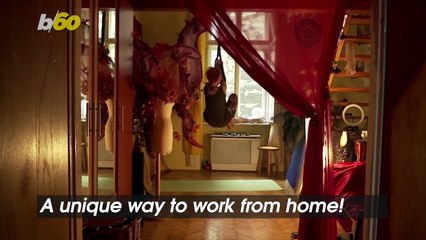 Hungarian Fire Juggler Takes Her Skills to Her Apartment Amid Lockdown!