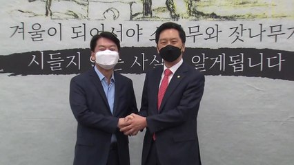 김기현-안철수 첫 회동..."합당, 전당대회 전 불투명" / YTN