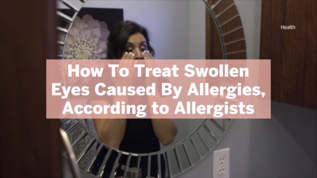 How To Treat Swollen Eyes Caused By Allergies, According to Allergists
