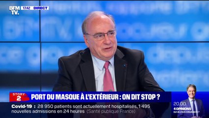 Levée de l'obligation du port du masque à l'extérieur: pour ce médecin, "il ne faut peut-être pas trop précipiter les choses"