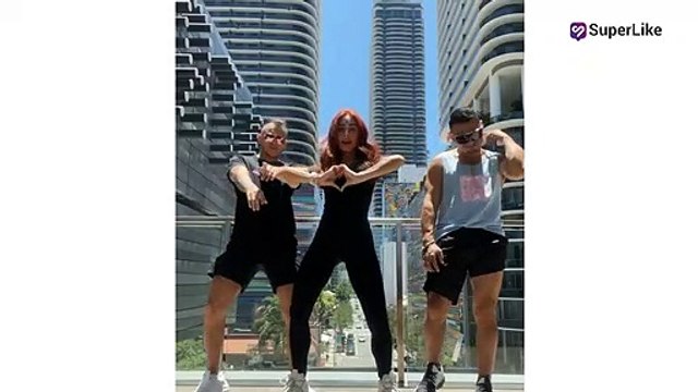 Johanna Fadul cautivó bailando reguetón con ajustada ropa deportiva