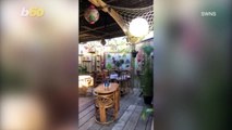 DIY Tiki Bar! UK Man Creates Own Tiki Bar for a Little Over $1,100 During Lockdown!