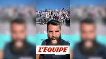 La joie de Benoît Paire après sa victoire face à Nikoloz Basilashvili - Tennis - ATP - Madrid