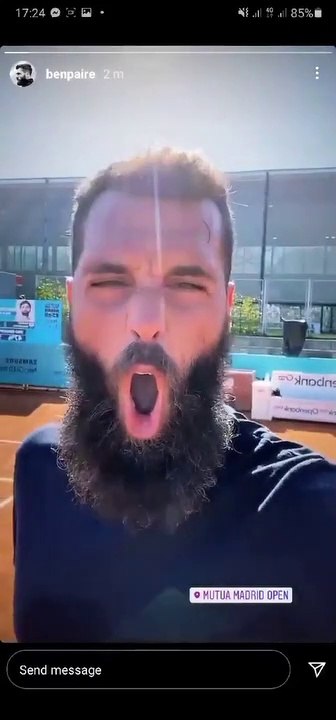 ATP - Madrid 2021 - Benoît Paire remporte sa première victoire à Madrid depuis 8 matches et fête ça : "Je sais toujours joué au tennis"