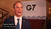 Raab on G7 conference: 'Diplomacy is back'