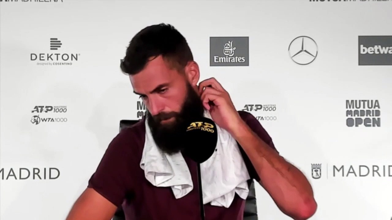 ATP - Madrid 2021 - Benoît Paire : "Je sais que beaucoup de personnes m'ont critiqué et j'avais vraiment envie de leur montrer qu'ils peuvent se taire"