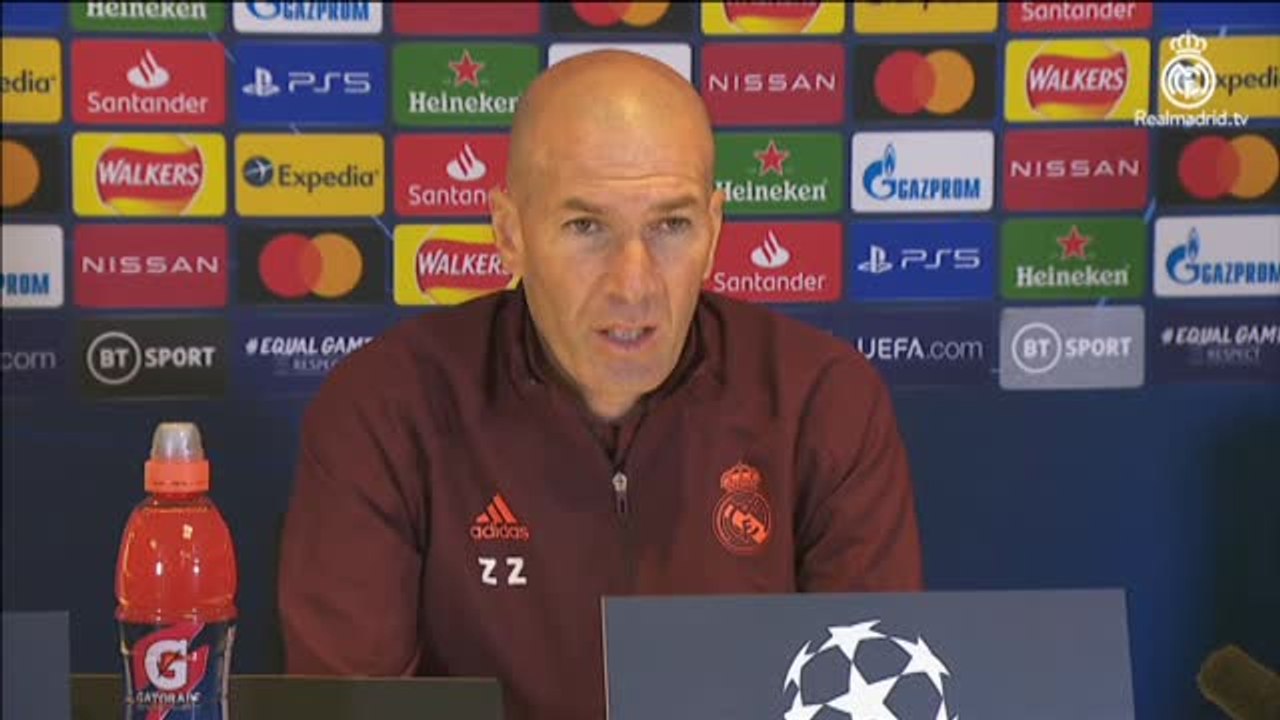 Zidane confía en Hazard para Londres: "Es un muy buen momento para él y viene preparado"
