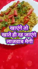 Delicious Maggi Masala Recipe #Shorts #Maggi Masala #उंगलियां चाटने पर मजबूर हो जाएंगे यह मैगी खा कर by Safina kitchen