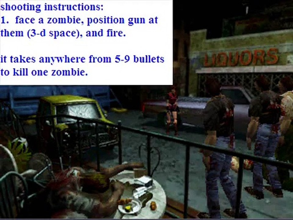 Playing a RPG game, resident evil (pt 1) using Human Level Artificial Intelligence