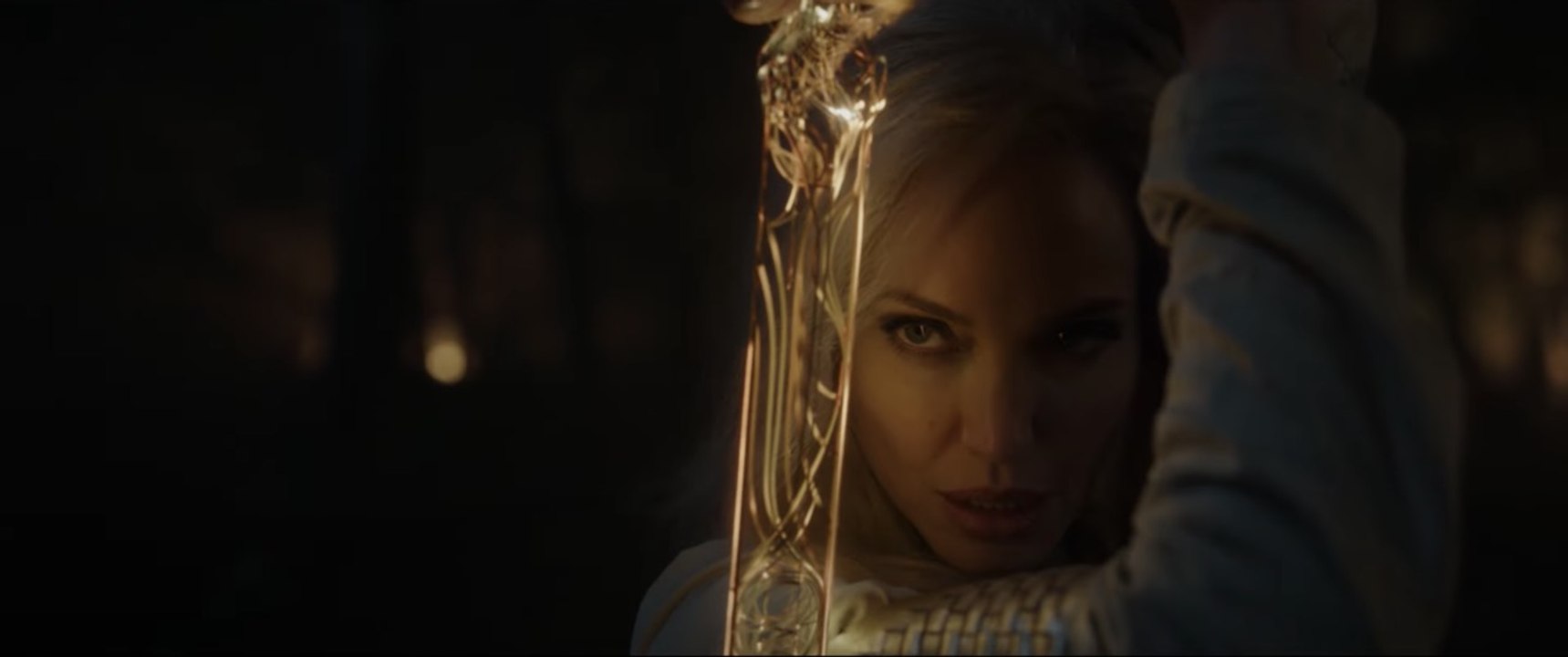 Angelina Jolie Looks Unrecognizable with Blonde Hair in the First Look at Marvel's Eternals