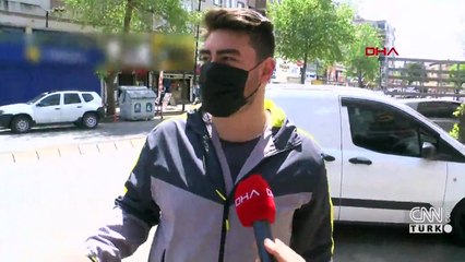 Demir çubuklar otomobile saplandı