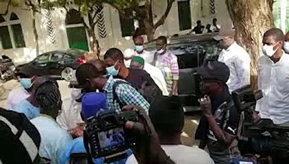Journée marathon du Président de la CATB, Cheikh Ahmed Tidiane BA, à travers la Médina