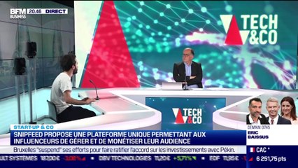 Start up & co : Snipfeed propose une plateforme unique permettant aux influenceurs de gérer et de monétiser leur audience - 04/05