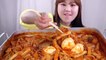Mukbang & Recipe｜Cooking And Eating Korean Spicy Rice Cake Tteokbokki Asmr!