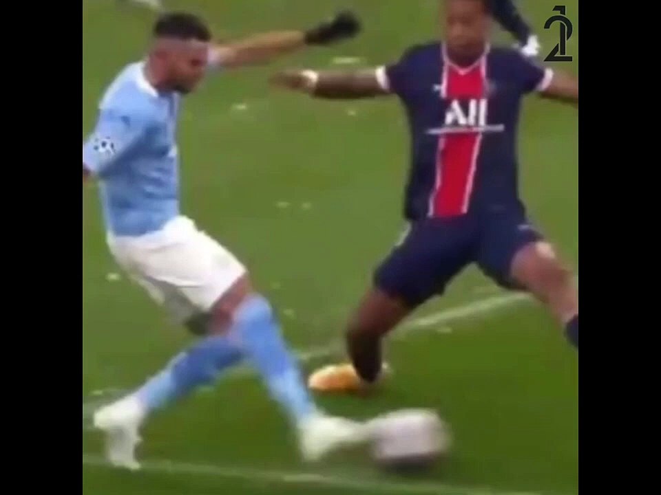 Manchester City vs Paris Saint-Germain - Riyad Mahrez (2 - 0) - 04 05 21