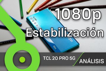 TCL 20 Pro 5G-toma con superestabilización