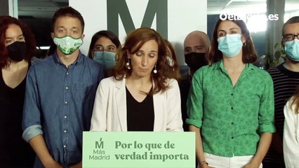 Mónica García y Más Madrid pone la vista en las elecciones de 2023