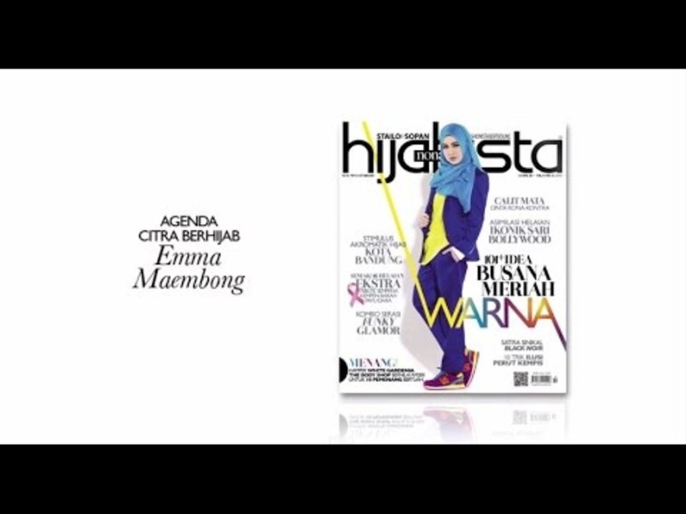 Hijabista's October 2014 Issue: BTS Covershoot Emma Maembong
