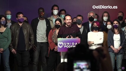 Pablo Iglesias: "Dejo todos mis cargos, dejo la política"