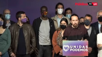 Pablo Iglesias anuncia que abandona la política